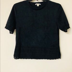 Black Velvet, Cropped Tee